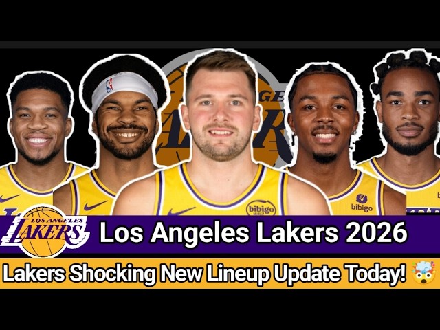 Luka, LeBron AND… 😱 Lakers Shocking New Lineup Update Today!