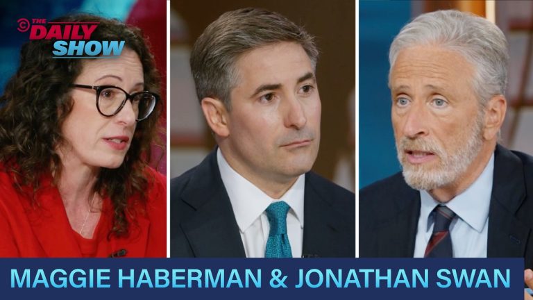 Maggie Haberman & Jonathan Swan – On “Regime Change” & Inside The Trump Presidency | The Daily Show