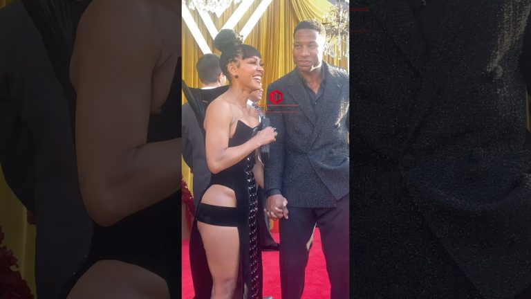 Meagan Good & Jonathan Majors | Hollywood Unlocked Impact Awards