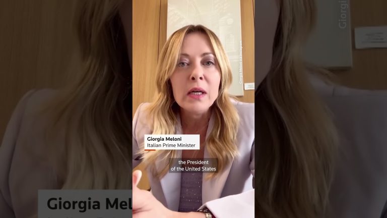 Meloni says Trump ‘totally invented’ story that she begged him for photo