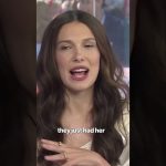 Millie Bobby Brown says father-in-law Jon Bon Jovi is the best grandpa #shorts