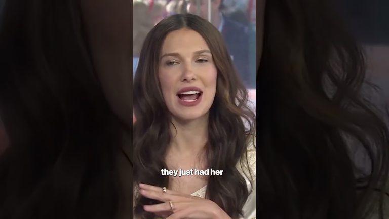 Millie Bobby Brown says father-in-law Jon Bon Jovi is the best grandpa #shorts