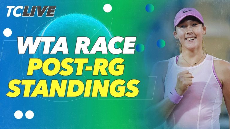 Mirra Andreeva tops WTA live race after Roland Garros win | 2026 Roland Garros
