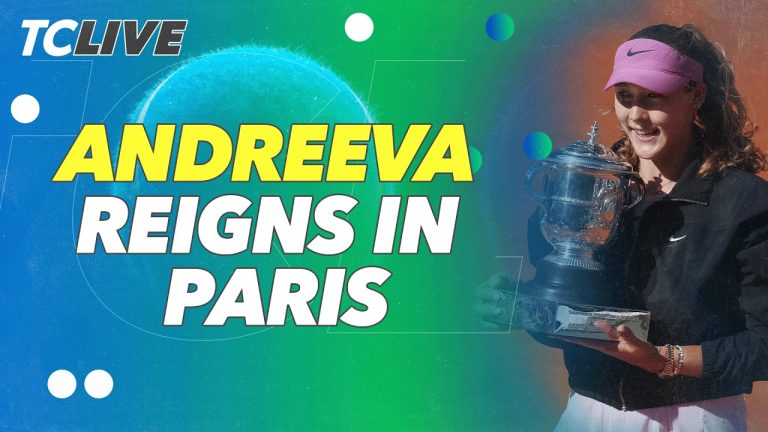 Mirra Andreeva wins 2026 Roland Garros with dominant scoreline vs Maja Chwalinska | TC Live