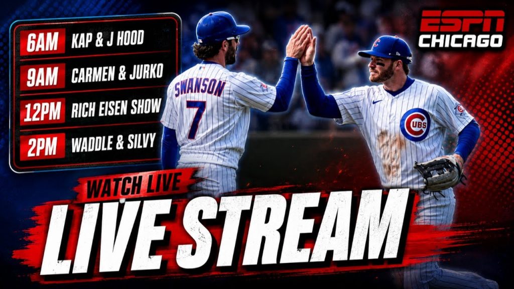 Monday 6/1 ESPN Chicago  LIVE!