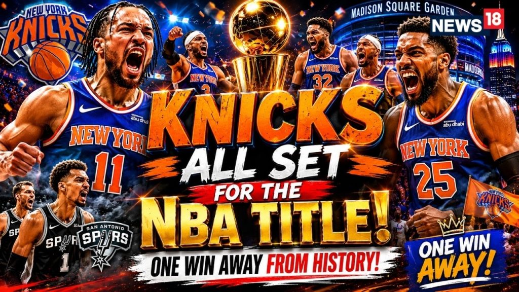 NBA Finals 2026 Game 5 LIVE | Spurs vs Knicks LIVE | Knicks One Win Away From Historic Title | N18G