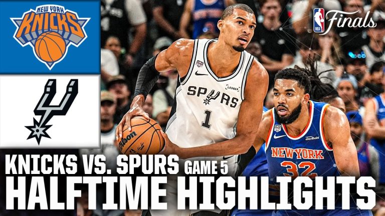 NBA Finals Game 5 HALFTIME HIGHLIGHTS: New York Knicks vs. San Antonio Spurs | NBA on ESPN