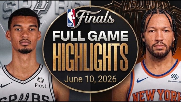 NBA LIVE! San Antonio Spurs vs New York Knicks GAME 4 HIGHLIGHTS | NBA FINALS 2026 | June 10, 2026