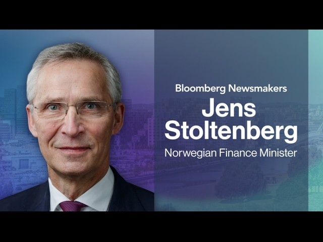 Norwegian Finance Minister Jens Stoltenberg | Bloomberg Newsmakers