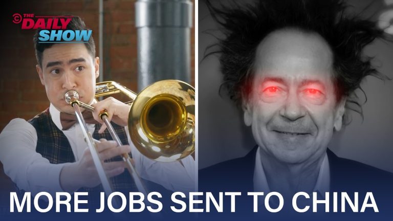 Offshoring Comes for Jobs at Brass Instrument Plant & Troy Iwata Goes Sad Trombone | The Daily Show
