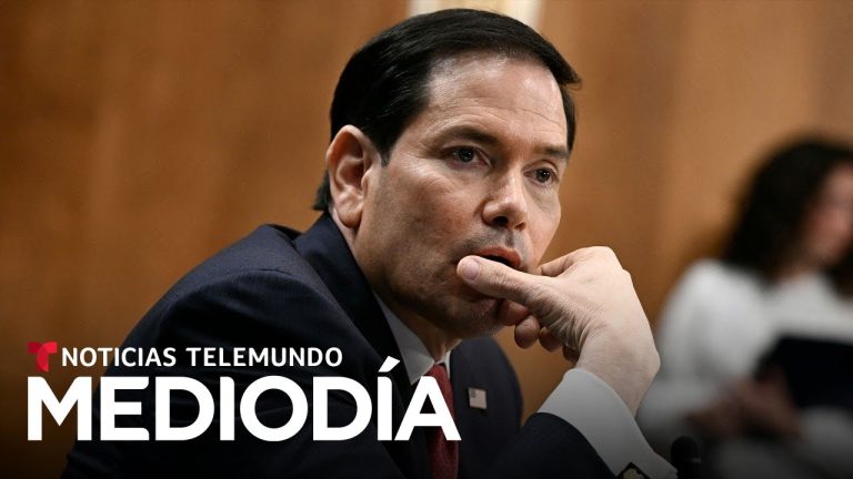 Rubio defendió la decisión de ir a la guerra con Irán ante el Senado | Noticias Telemundo