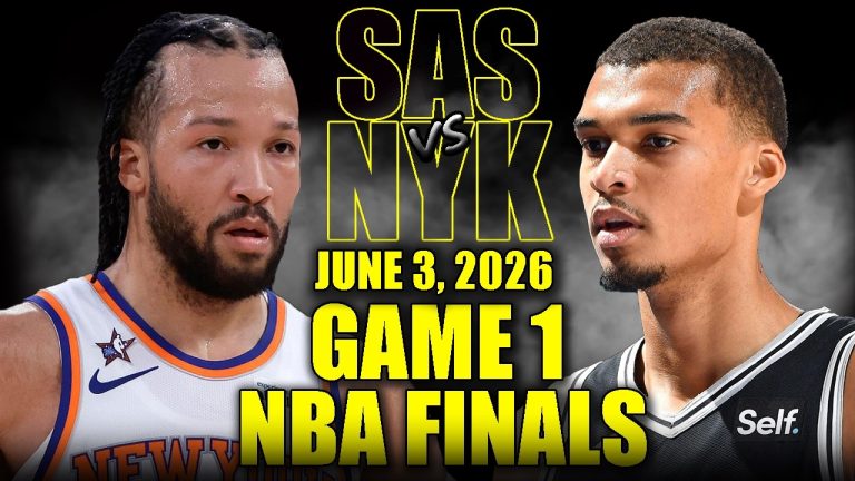 San Antonio Spurs vs New York Knicks Full Game 1 Highlights – June 3, 2026 | NBA Finals