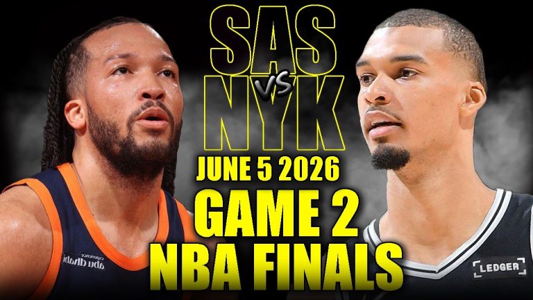 San Antonio Spurs vs New York Knicks Full Game 2 Highlights – June 5, 2026 | NBA Finals
