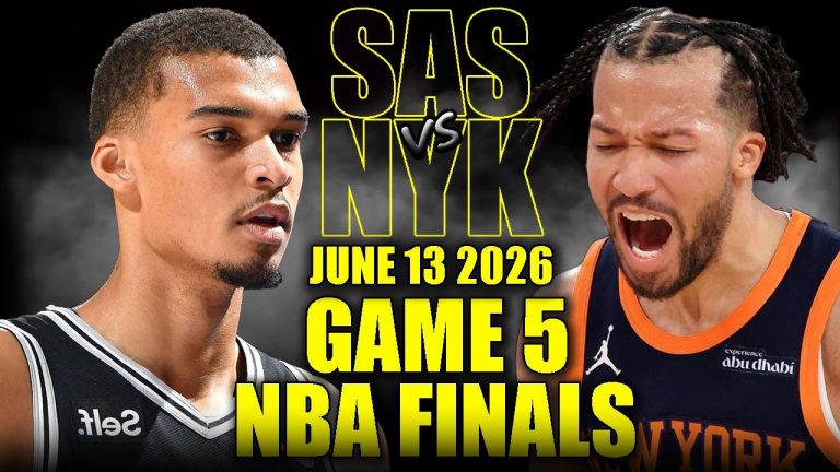 San Antonio Spurs vs New York Knicks Full Game 5 Highlights – June 13, 2026 | NBA Finals