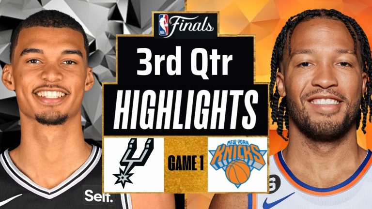 Spurs vs Knicks Highlights Today 3rd Qtr | Jun 3 | 2026 NBA Finals Full Highlights Game 1