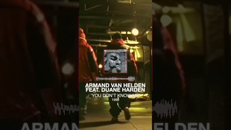 Such An Iconic Sample! 🪩 #armandvanhelden #duaneharden