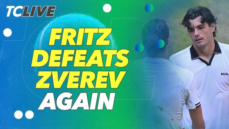 Taylor Fritz Defeats Zverev for 7th consecutive time to reach Halle final | TC Live