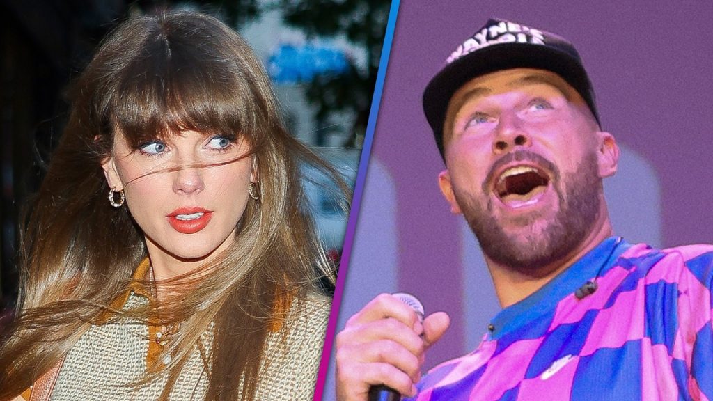 Taylor Swift FEEDS Travis Kelce LIKE A BABY During New Heights Cameo