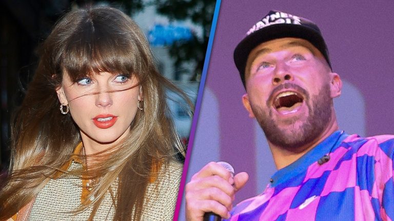 Taylor Swift FEEDS Travis Kelce LIKE A BABY During New Heights Cameo