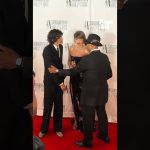 Taylor Swift introduced Sombr to Jimmy Jam at the Songwriters Hall of Fame Awards in NYC. 🎶 #shorts