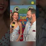 Tony Hale’s Daughter Fans Out Over Taylor Swift at ‘Toy Story 5’ Premiere  #taylorswift #toystory5