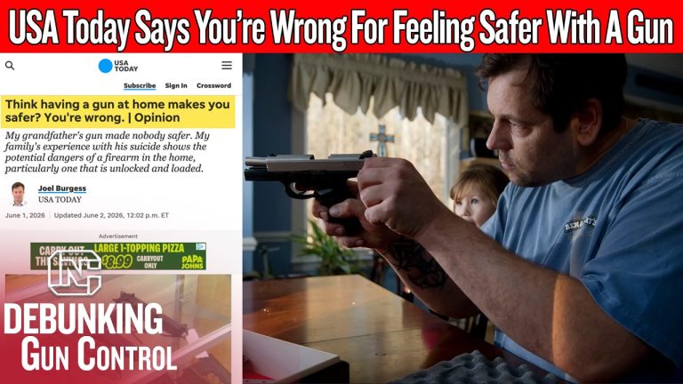 USA Today Says You’re Wrong For Feeling Safer With A Gun