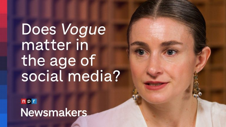 Vogue’s new leader on why the magazine still matters | Newsmakers
