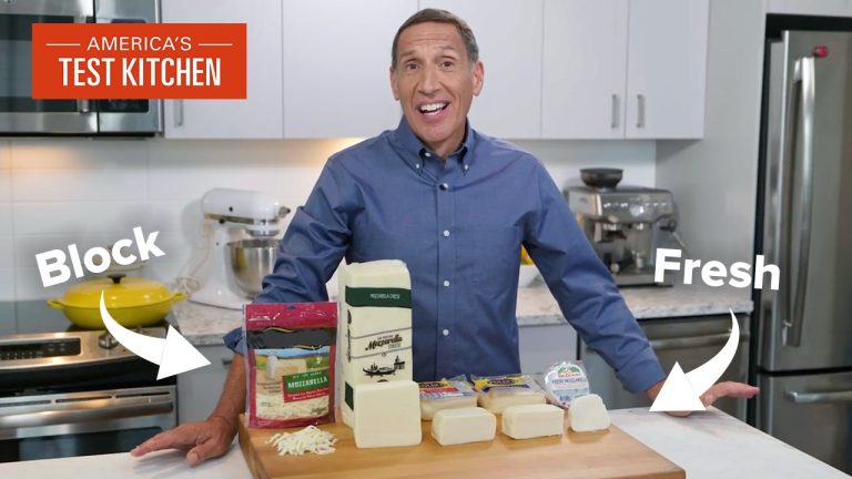 Which Mozzarella is Best to Buy (Fresh vs Block) | Full Episode | America’s Test Kitchen (S21 E3)