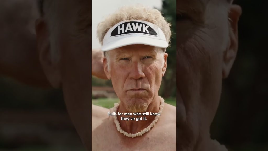 Will Ferrell plays golf in tighty whities for new Skims campaign #shorts