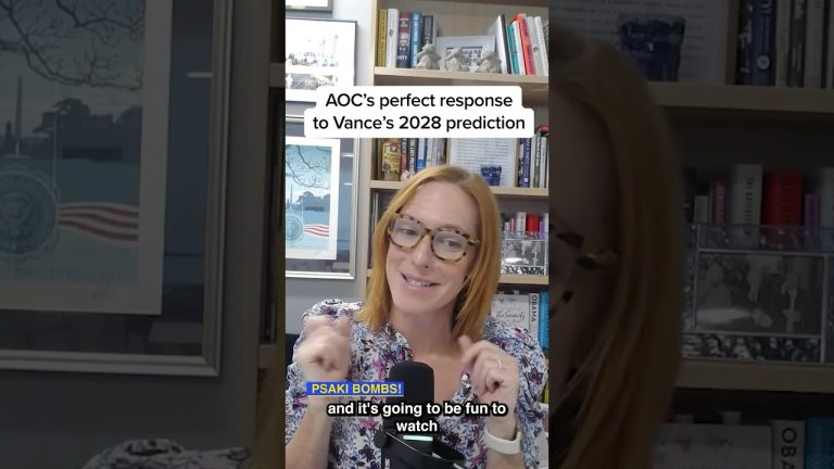 AOC’s perfect response to Vance’s 2028 prediction
