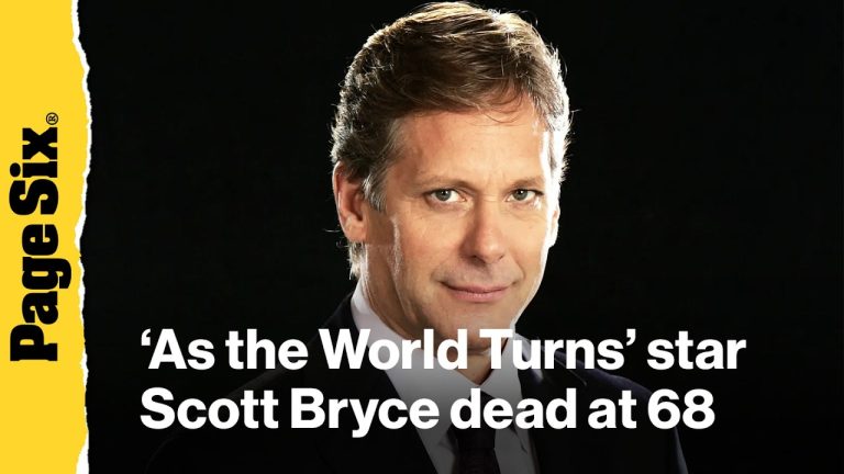 ‘As the World Turns’ star Scott Bryce dead at 68