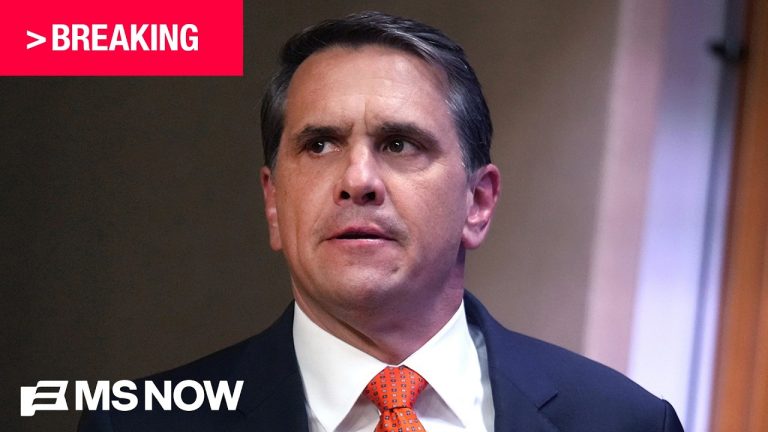 BREAKING: Blanche confirmation vote likely canceled, Sen. Tillis tells MS NOW