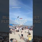 Blue Angels jet flies low during air show in Florida