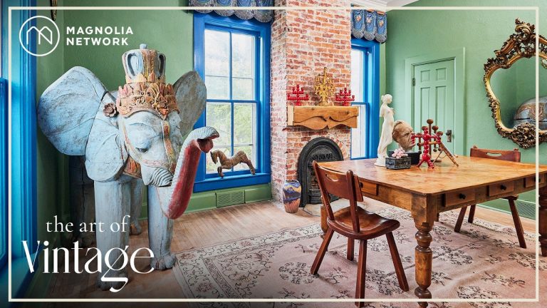 Building a Fence Posts Table + A Military Family Reveal | The Art of Vintage | Magnolia Network