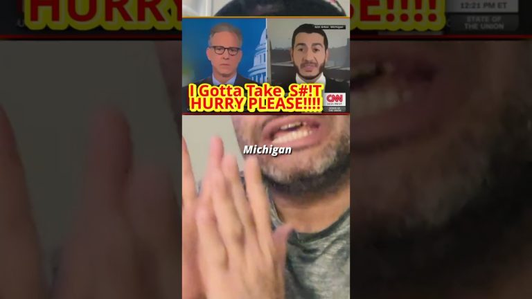 CNN Jake Tapper Makes Faces At @abdulelsayed #politics #commentary #iran