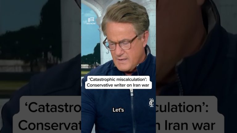 ‘Catastrophic miscalculation’: Conservative writer on Iran war