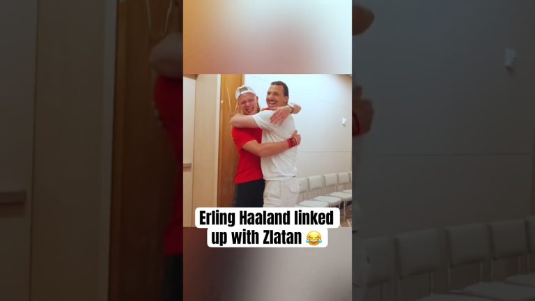 Erling Haaland and Zlatan are straight comedy 🤣