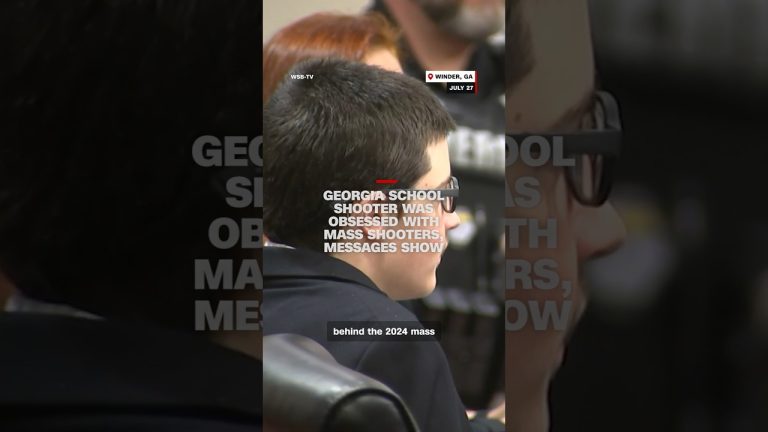Georgia school shooter was obsessed with mass shooters, messages show