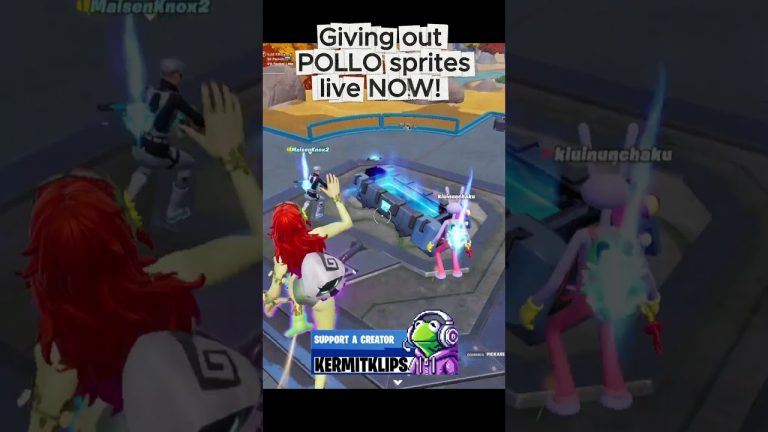 Gifting Pollo Sprite, live NOW! #fortnite