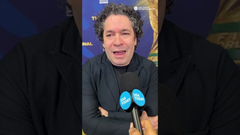 Gustavo Dudamel talks working with Chris Martin on FIFA halftime show