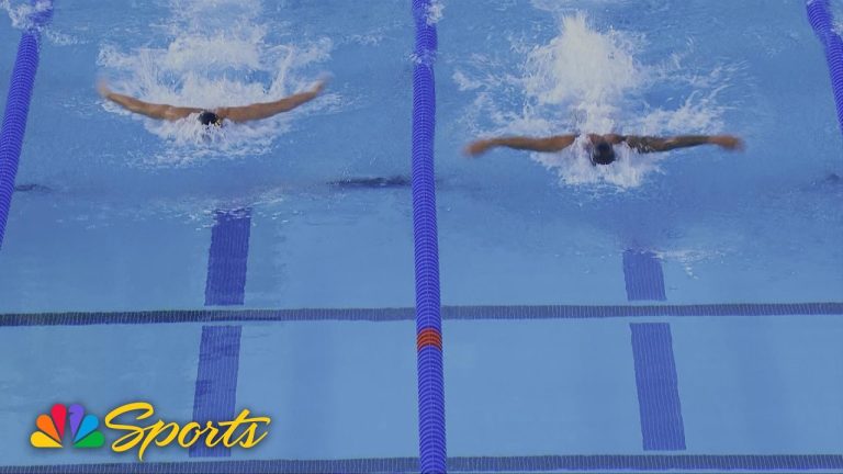 Ilya Kharun out-touches Caeleb Dressel for men’s 100m butterfly victory at nationals | NBC Sports