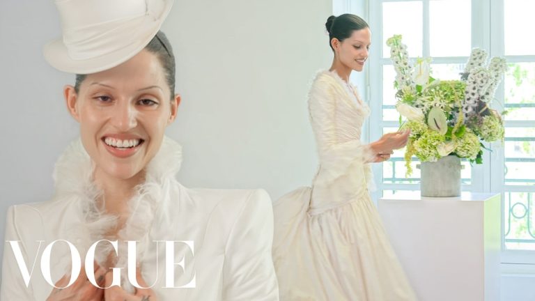 Inside Gabbriette’s Wedding Dress Fitting | Vogue