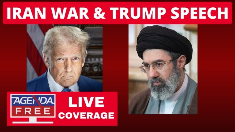 Iran War & Trump Speech – LIVE Breaking News Coverage (New U.S. Strikes)