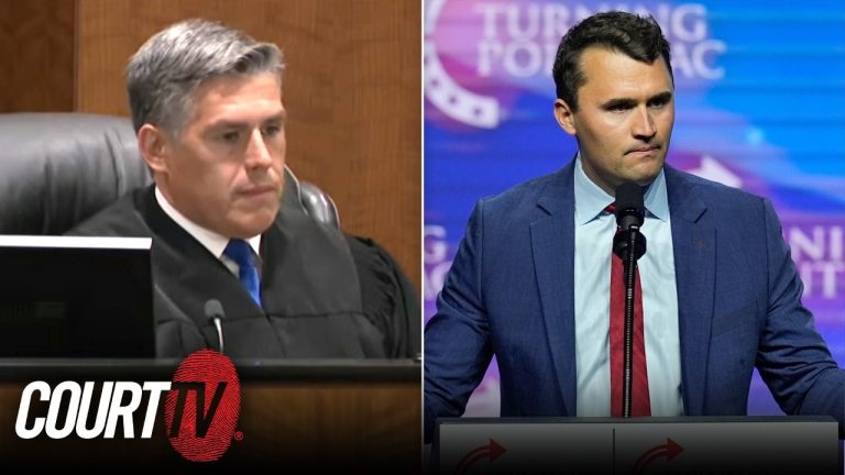 Judge Appears Stunned, Flinches Watching Charlie Kirk Shooting Footage