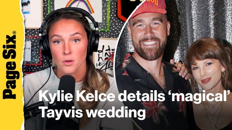 Kylie Kelce details Taylor Swift and Travis’ ‘absolutely magical’ wedding
