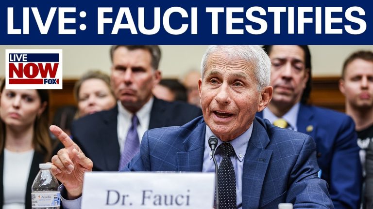 LIVE: Fauci in the hot seat on Capitol Hill over COVID diary