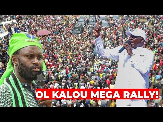 LIVE : Happening now!! Gachagua Addressing the Nation while celebrating Ol Kalou DCP Victory!!