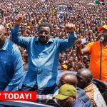 LIVE! JAMES OENGO, SIFUNA STORMS HOMABAY FOR MEGA RALLY DAYS AFTER KISUMU ATTACK