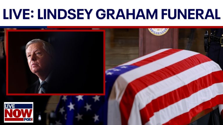 LIVE: Lindsey Graham public procession & funeral in South Carolina