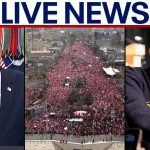 LIVE NEWS: Trump in Turkey, Iran strikes ship, Platner allegations, Charlie Kirk case hearing & more